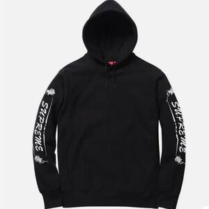 Authentic Supreme Hoodie - black - size medium